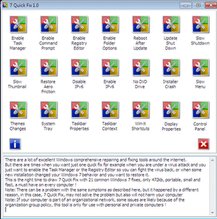 7 Quick Fix - Restaure o acesso a vários recursos do Windows 7