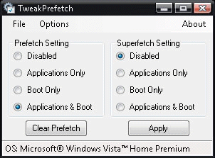 Otimize a inicialização do Windows e dos programas com o TweakPrefetch Otimize a inicialização do Windows e dos programas com o TweakPrefetch