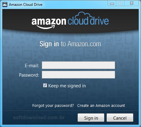 Imagem 2 - Envie arquivos para a nuvem com o Amazon Cloud Drive Desktop
