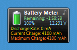 Battery Meter - Gadget para Windows 7 e Vista