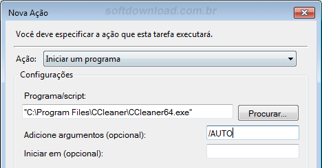 Configurando o CCleaner para limpar o Windows automaticamente