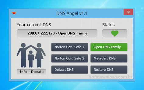 Bloqueie sites perigosos com o DNS Angel
