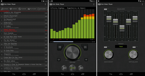 Escute música no Android com o Dub Music Player