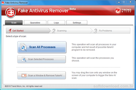 Remova antivírus falsos com o Fake Antivirus Remover