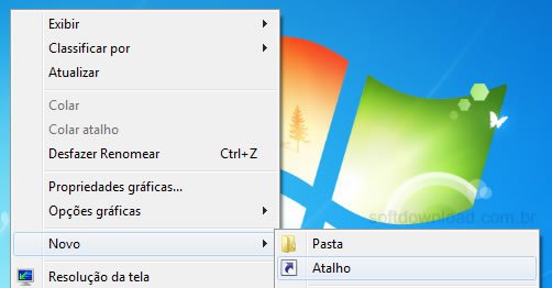 Imagem 1 - Como fixar pastas na barra de tarefas do Windows 7