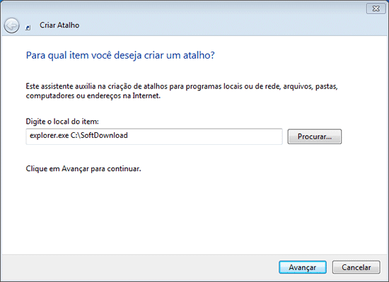 Imagem 2 - Como fixar pastas na barra de tarefas do Windows 7
