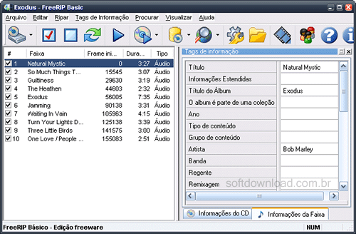 Converta facilmente CDs de áudio para MP3 com o FreeRip Converta facilmente CDs de áudio para MP3 com o FreeRip
