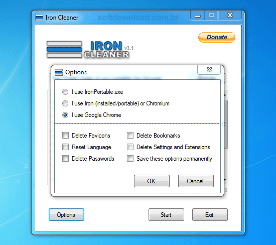 Iron Cleaner Limpe e acelere o Chrome com o Iron Cleaner