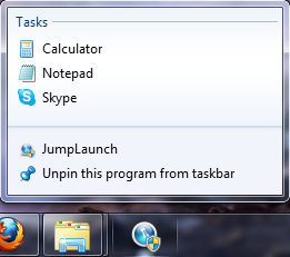 JumpLaunch - Lançador de programas para Windows 7 JumpLaunch - Lançador de programas para Windows 7