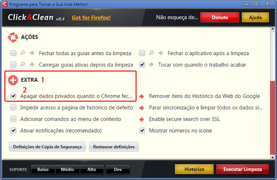 Imagem 2 - Google Chrome Como limpar o Google Chrome automaticamente - Imagem 2