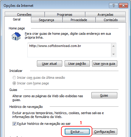 Imagem 3 - Internet Explorer Como limpar o Internet Explorer automaticamente - Imagem 3