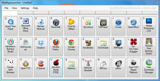 MadAppLauncher - Lançador de aplicativos para Windows