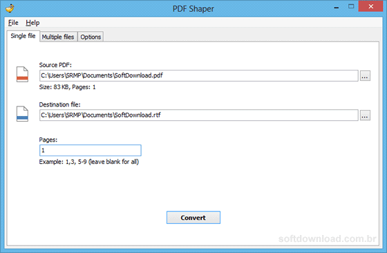 Converta arquivos PDF para Word