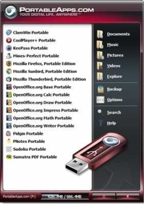 PortableApps - Pacote com 15 programas portáteis gratuitos PortableApps - Pacote com 15 programas portáteis gratuitos