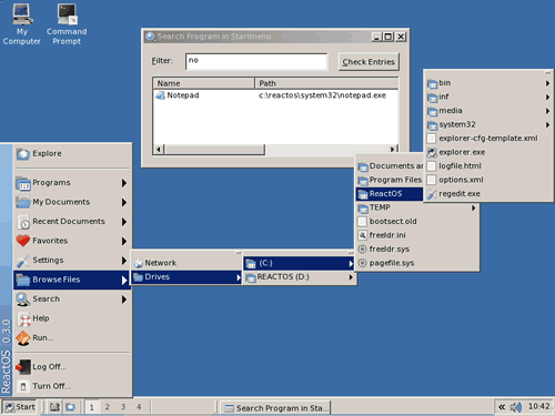 ReactOS - Sistema operacional gratuito inspirado no Windows XP