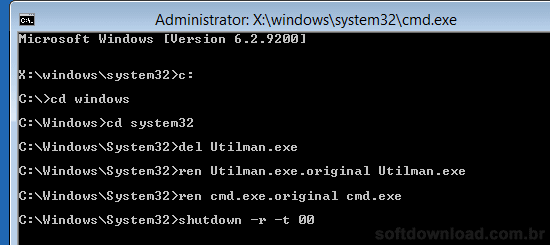 Imagem 11 - Recuperar senha do Windows 8 Como recuperar a senha de usuário do Windows 8 - Imagem 11