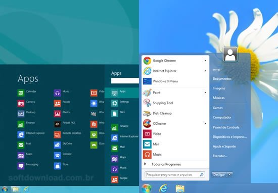 Start8 Start8 - Menu iniciar para o Windows 8