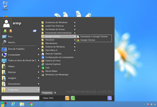 Start Button 8 - Menu Iniciar para o Windows 8