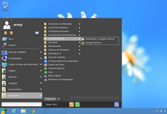Start Button 8 Start Button 8 - Menu Iniciar para o Windows 8