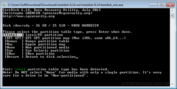 Imagem 3 Como recuperar partições deletadas - Passo 3