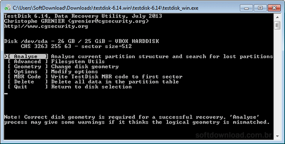 Imagem 4 Como recuperar partições deletadas - Passo 4