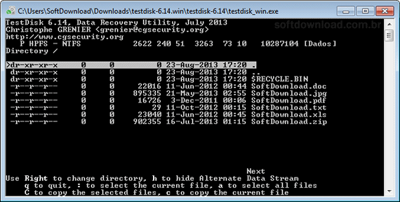 Imagem 7 Como recuperar partições deletadas - Passo 7