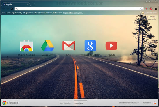 Crie e baixe temas personalizados para o Google Chrome