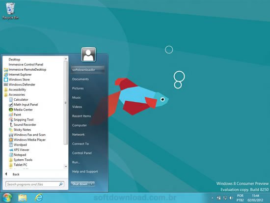ViStart ViStart - Menu Iniciar para o Windows 8