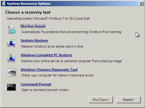 Como criar o disco de reparação do Windows 7