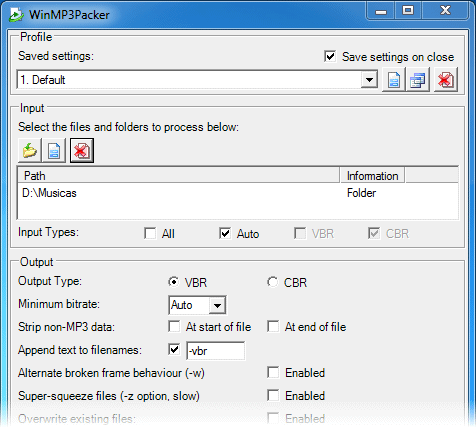 WinMP3Packer - Reduza o tamanho de arquivos MP3 sem perder qualidade