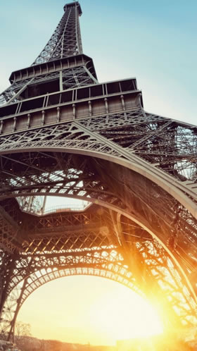 Papel de parede para Android, iPhone e Windows Phone - Eiffel Tower Paris