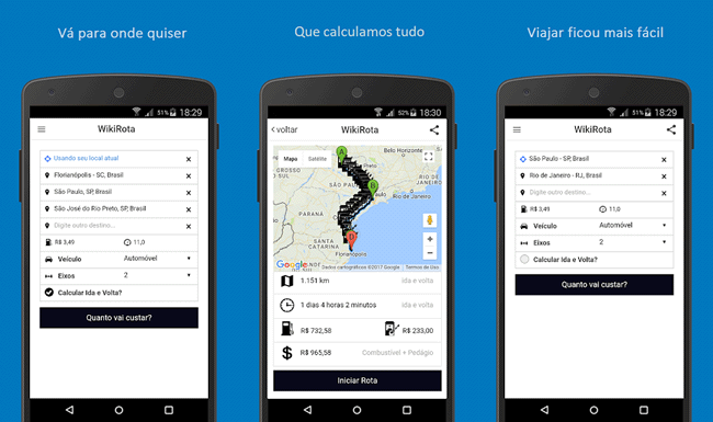 Calculo De Combustivel Para Viagem App Calcule Os Custos De Sua Viagem Com O Wikirota