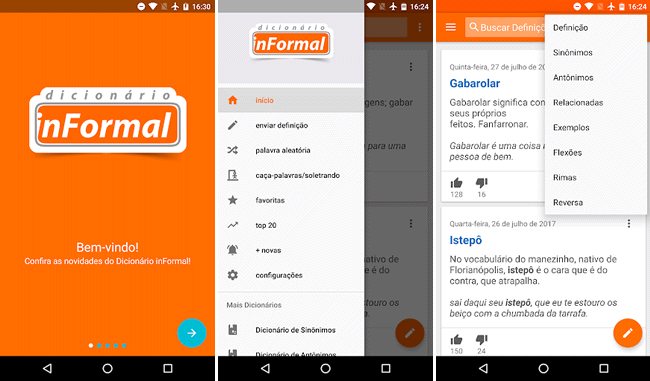 Dicionário InFormal - Dicionário gratuito para Android