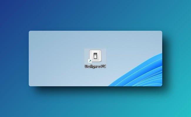 Como criar um atalho para desligar o Windows 11