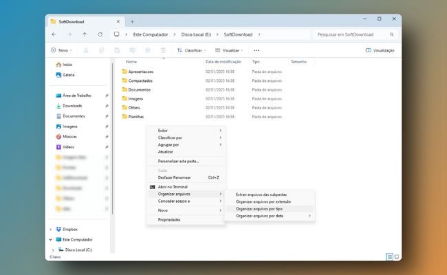 Organize arquivos automaticamente com o Freshen FileSorter
