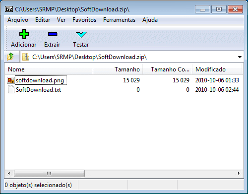 Programa para instalar após formatar o PC - 7-Zip
