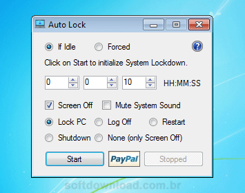 Bloqueie automaticamente seu PC com o Auto Lock