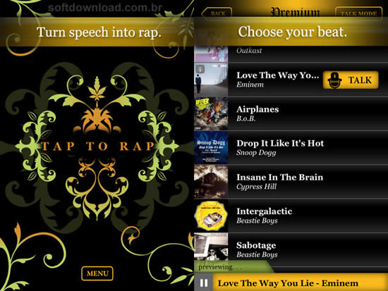Torne-se um rapper com o AutoRap para Android, iPhone e iPad