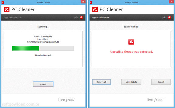 Programa para remover malwares do Windows - Avira PC Cleaner