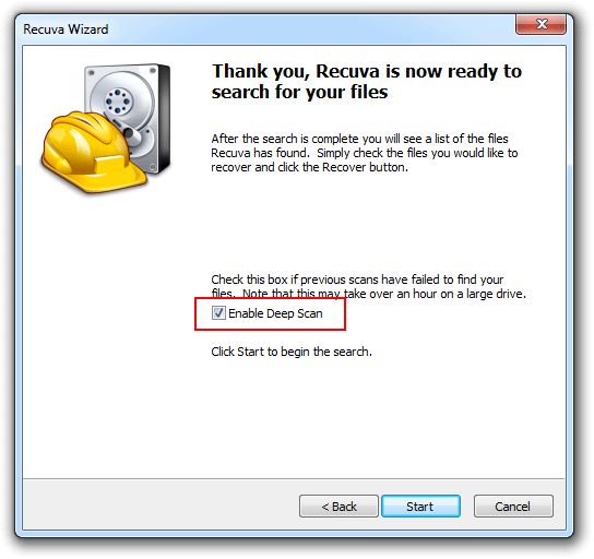 Como recuperar arquivos deletados usando o Recuva - Imagem 2.4