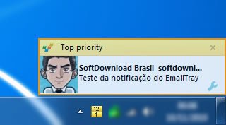 EmailTray - Notificador de email para o Outlook, Gmail, Hotmail, Yahoo ...