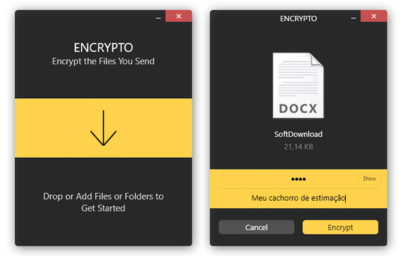Proteja seus arquivos com o Encrypto