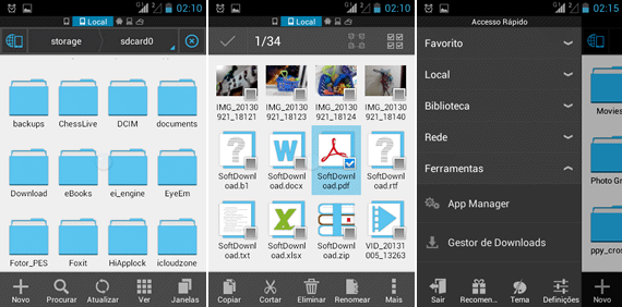 Top 10 aplicativos gratuitos para Android de 2013 - ES File Explorer