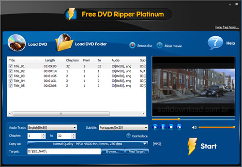 Vicio antecedentes Cercanamente Ripe filmes em DVD com o Free DVD Ripper Platinum