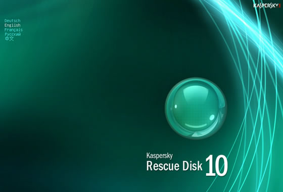 Disco de recuperação para limpar computadores infectados - Kaspersky Rescue Disk