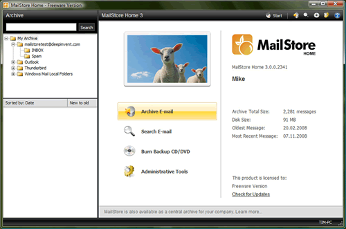 Faça o backup de todos os seus emails com o MailStore