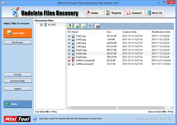 Recupere arquivos deletados com o Power Data Recovery Free - Imagem 4