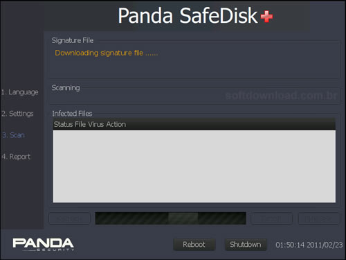 Disco de recuperação para limpar computadores infectados - Panda SafeDisk