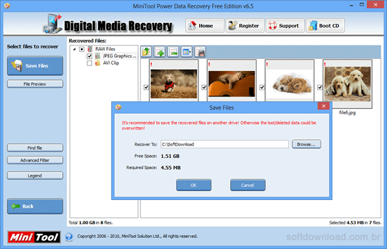 Programa para recuperar fotos deletadas - Power Data Recovery
