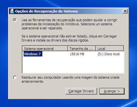 Como fazer a reparação do Windows 7 - Imagem 5